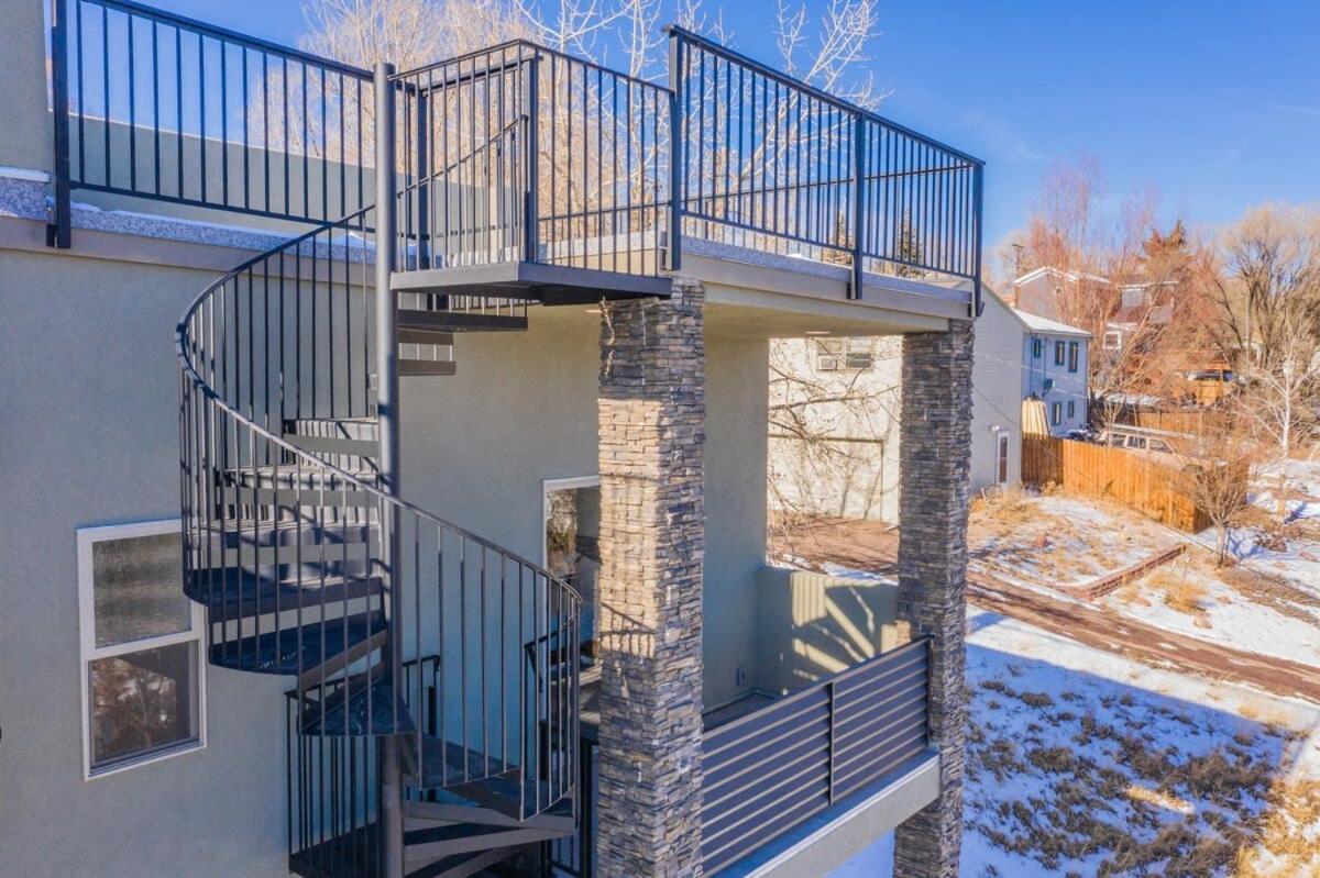 4Bd Home W Rooftop Patio Fire Pit & Mountain Views Colorado Springs Zewnętrze zdjęcie